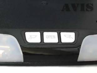 Потолочный монитор 15,6" AVIS AVS1520T с DVD (черный)